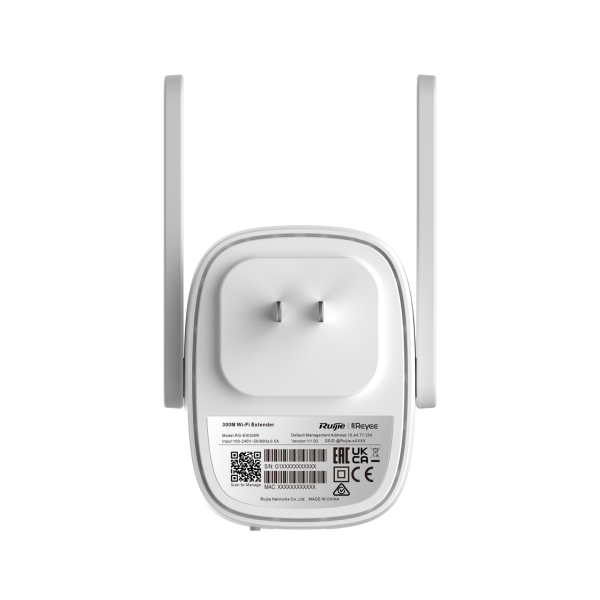 REPETIDOR WIFI RUIJIE 300MBPS RG-EW300R - Image 3