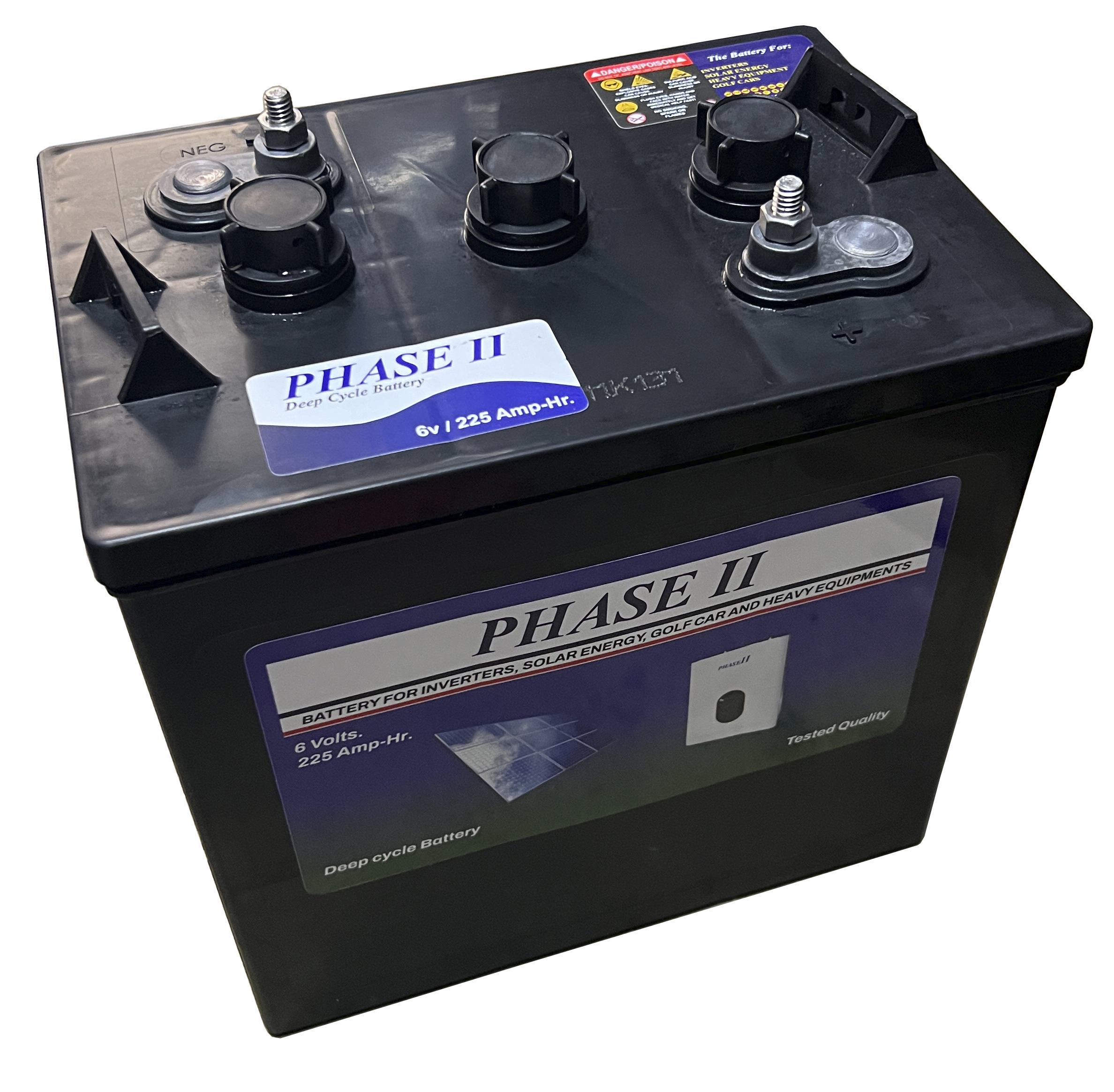 Batería Phase II 6 VDC 225 Ah