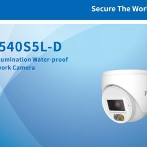 CAMARA TVT IP 4MP DOMO PoE COLOR/IR AUDIO SEMIMETA