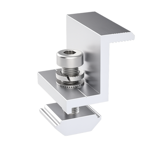 CONECTOR RALUX END-CLAMP (Z-CLAMP) P/PANEL SOLAR