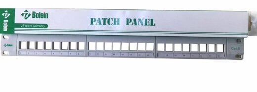 PATCH PANEL VACIO 24 PUERTOS BOLEIN