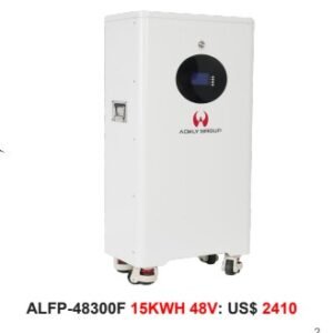 BATERIA AOKLY DE LITIO 48V 300 A 15KWH (SERIE A