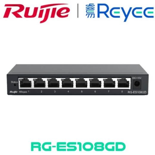 SWITCH RUIJIE GIGABIT 8 PUERTOS NO ADMIN RG-ES108G
