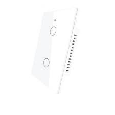 INTERRUPTOR INTELIGENTE DOBLE MOES COLOR BLANCO