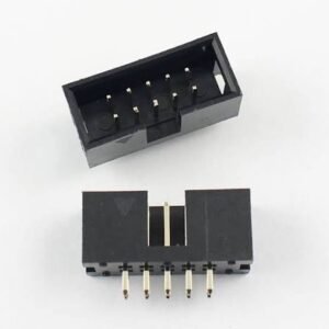 Conector IDC tipo header, montaje pasante / Throug