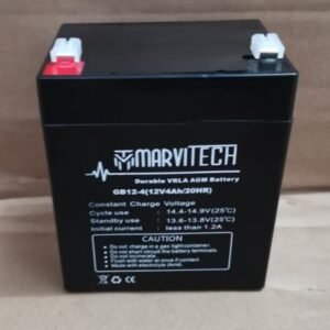 BATERIA  MARVITECH 12v/4 AMP AGM VRLA