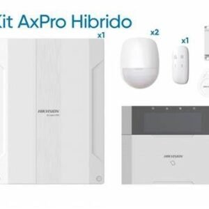 KIT ALARMA AX PRO HIBRIDA 64 ZONAS DS-PHA64-KW