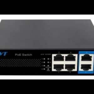 SWITCH TVT 4 POE 10/100 +2 UP LINK 10/100MBPS