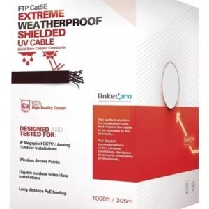 ROLLO UTP/FTP 500FT CAT.5e COBRE EXTERIOR LINKEDPR