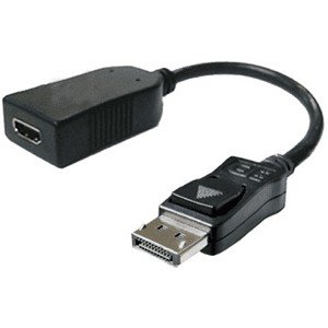 ADAPTADOR DE DISPLAYPORT MACHO- HDMI HEMBRA
