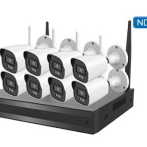 KIT IP WIFI TVT 8CH 4MP METAL NVR WIFI 8CH