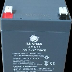 BATERIA AGM S.E GREEN 12V 5 AH (SE5-12) GRIS