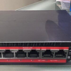 SWITCH POE 4 PUERTOS +2 UPLIN YMB