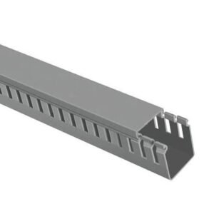 CANALETA PLASTICA GRIS 40X40MM DE 6 PIES