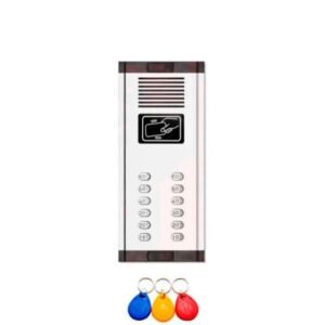BOTONERA INTERCOM 12 AUDIO+CONTROL ACCESO