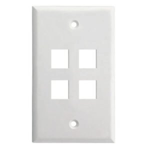 FACEPLATE 4 SALIDAS LINKNET