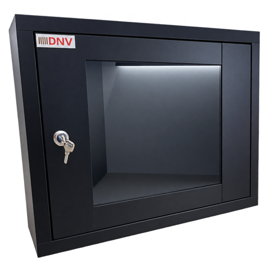 GABINETE DE 2U PUERTA CRISTAL 140*400*530mm DNV DG
