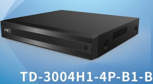 NVR TVT 04CH/ 4 POE 6MP 1HDD TD-3004H1-4P-B1-B