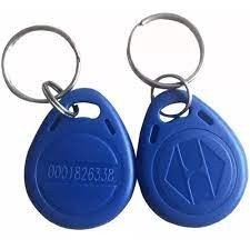 LLAVERO RFID AZUL ID 125KHZ