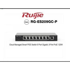 SWITCH RUIJIE 9P/8 POE GIGABIT RG-ES209GC-P