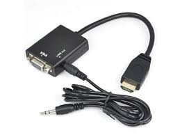 ADAPTADOR HDMI A VGA AUXILIAR AGILER