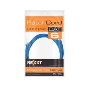 PATCH CABLE NEXXT CAT. 6 1FT AZUL