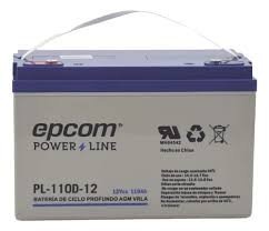BATERIA EPCOM 12 V/ 110 AMP AGM-VRLA PL110D12V2