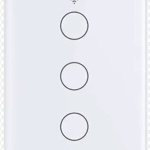 INTERRUPTOR INTELIGENTE WIFI 3 CANALES BLANCO