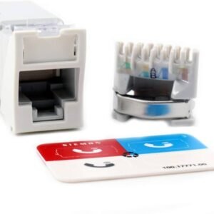 JACK RJ45 CAT. 6 SIEMON ZMAX BLANCO TL-LSS T-568A/