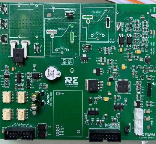 CONTROL BOARD VICTORIA REV. 10.2403 DOBLE RELAY