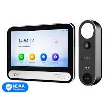 KIT DE VIDEO INTERCOM TVT IP 1 PORTERO+ 1PANTALLA