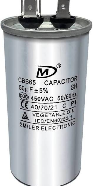 CAPACITOR DE ARRANQUE 50UF 400VOLT /B PARA MOTOR