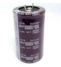 CAPACITOR 10000 UF / 100 VOLTS 35x60MM