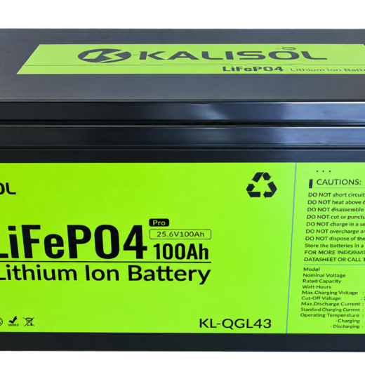 BATERIA DE LITIO 25.6V 100Ah 2.56KWh KALISOL KL-QG