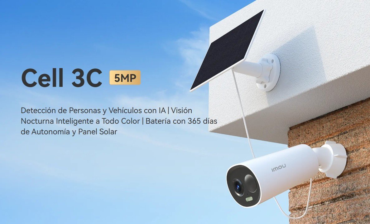 CAMARA IMOU 5MP BULLET KIT CELL 3 WIFI CON PANEL S - Image 4