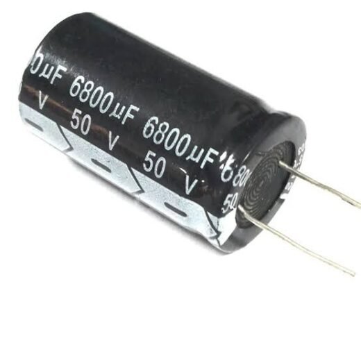 CAPACITOR 6800UF 50V D25X35MM C46439
