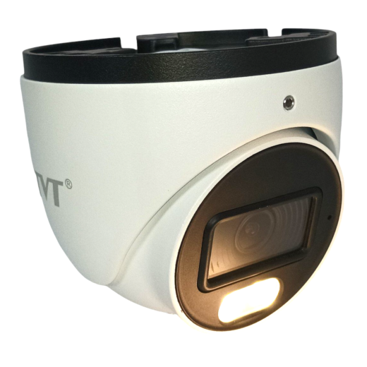 CAMARA TVT HD 2MP DOMO NIVEL 3 FULL COLOR/AUDIO M