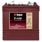 BATERIA TROJAN ROJA DE 6VOLTIOS 225AMP/H  MODELO T