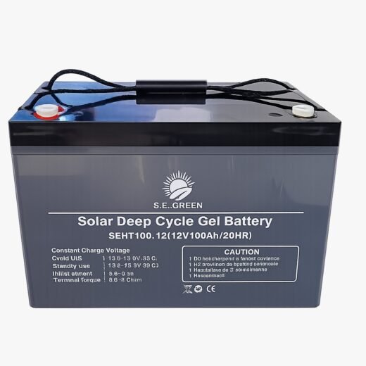 BATERIA DE GELATINA 12 V / 100 AMP S.E. Green